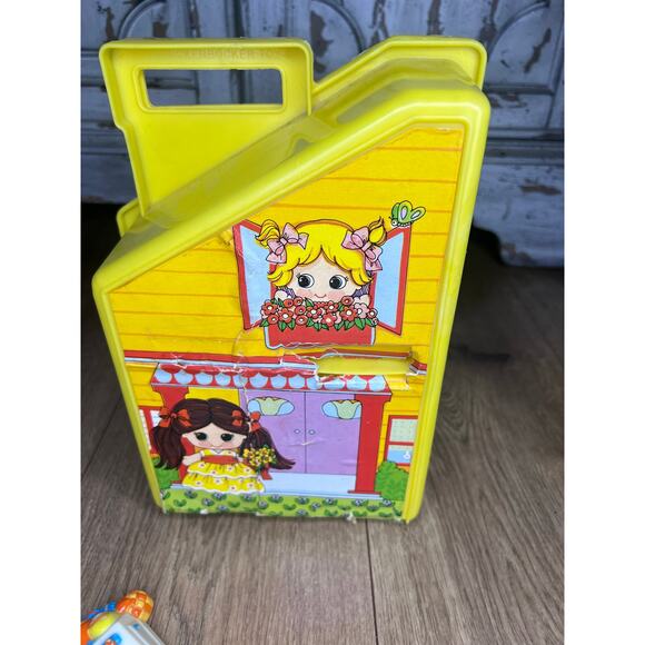 Vintage Knickerbocker Dolly Pops dolls lot w/carrying case - Picture 6 of 7